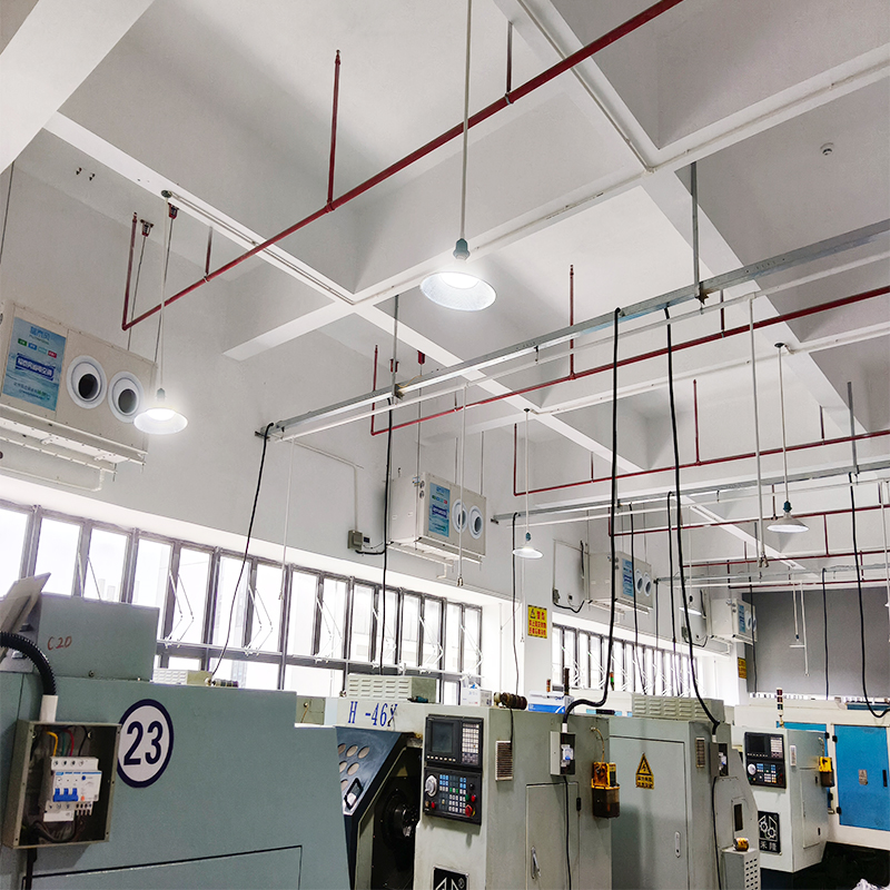 大面积注塑车间降温方案！